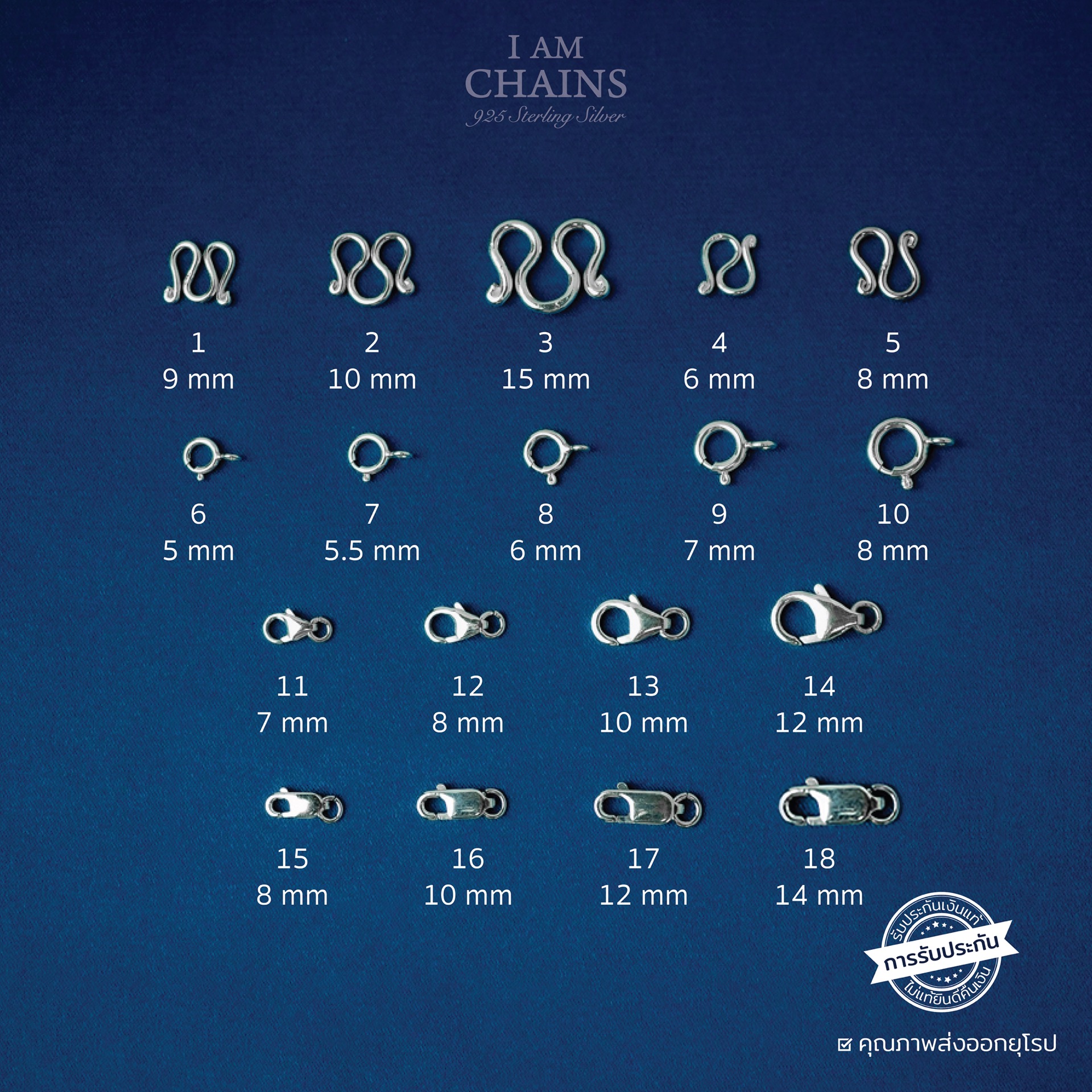 925 Sterling Silver Hooks, All Stamped, Tua m Hooks, Buddha Hanging Hooks, Spring Hooks, Shrimp Claw Hooks, Crab Claw Hooks. ราคา 39 บาท*ส่งฟรี
