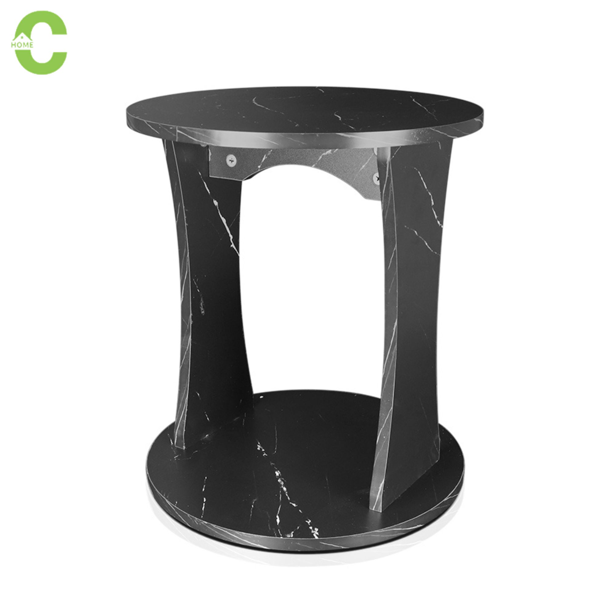 HOMEC โต๊ะกลางโซฟา โต๊ะข้างโซฟา โต๊ะกาแฟโต๊ะชา โต๊ะข้างเตียง โต๊ะรับแขก ลายหินอ่อน แข็งแรง รับน้ำหนักได้ดี ราคา 365 บาท*ส่งฟรี