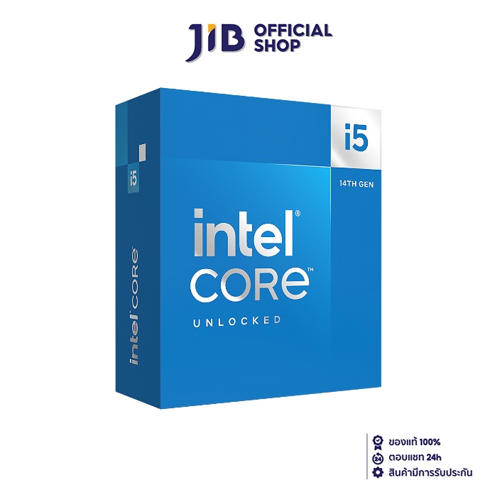 CPU (ซีพียู) INTEL CORE I5 14600K (SOCKET LGA 1700) (ระบบระบายความร้อนไม่รวมอยู่ในสินค้า) - ยี่ห้อ Intel ราคา 13,670 บาท*ส่งฟรี