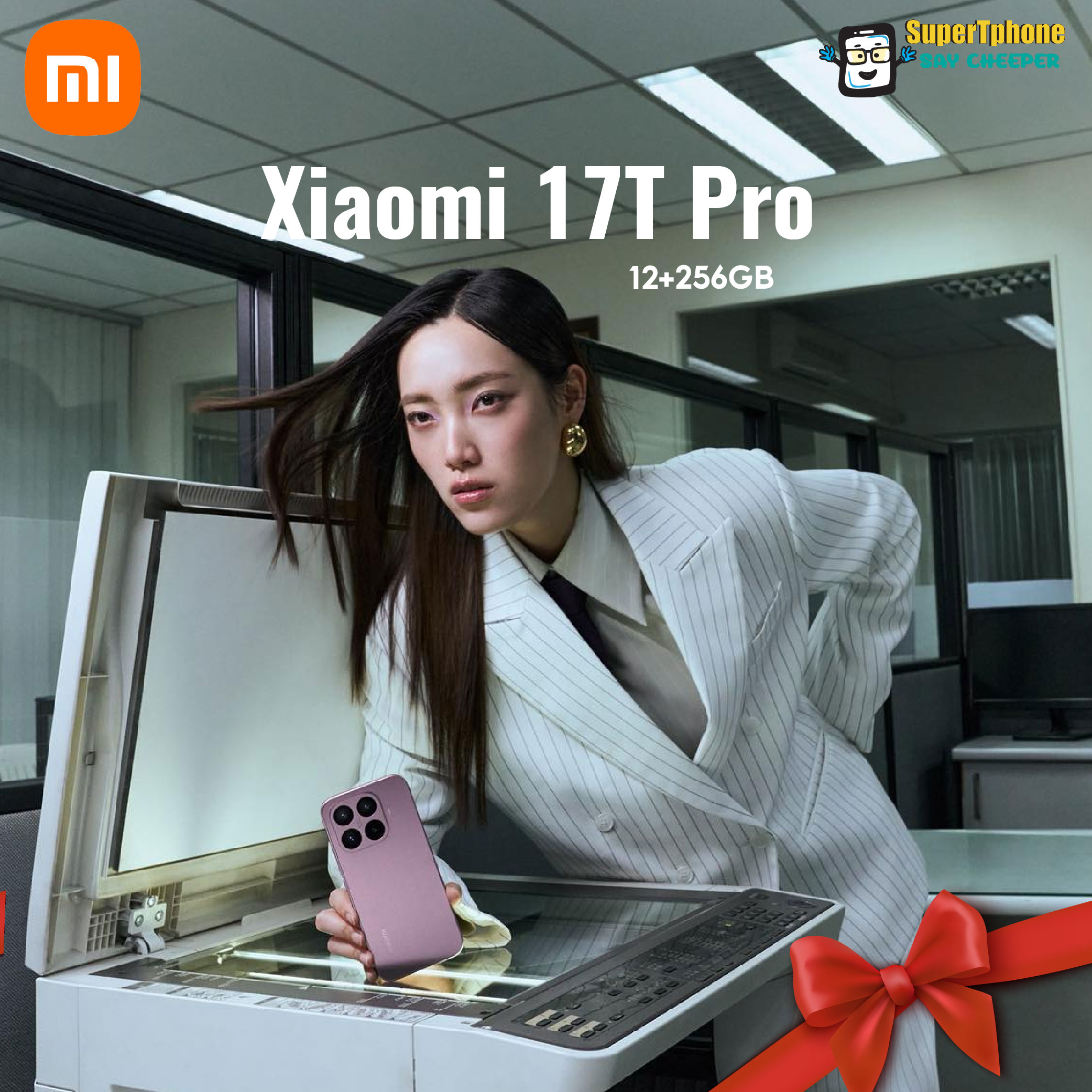 โทรศัพท์มือถือ สมาร์ทโฟน Xiaomi 17t Pro 5g รุ่น (12+256Gb) หน้าจอ 6.59 นิ้ว L กล้องหลัง 50Mp L แบตเตอรี่ 6,500 Mah (โดย Lazada Supertphone) ราคา 25,790 บาท*ส่งฟรี