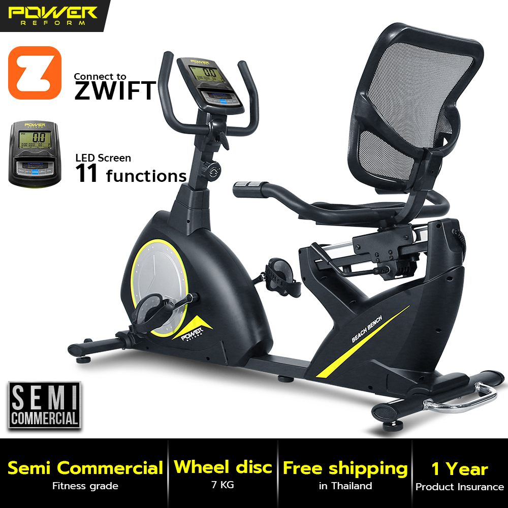 POWER REFORM Recumbent Bike, Beach Bench R-700 Model, Exercise Bike, Recumbent Bike, Bike for Elderly, Bike Pedals ราคา 14,900 บาท*ส่งฟรี