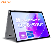 CHUWI MiniBook X 2-in-1 Laptop Tablet: Intel N5100,