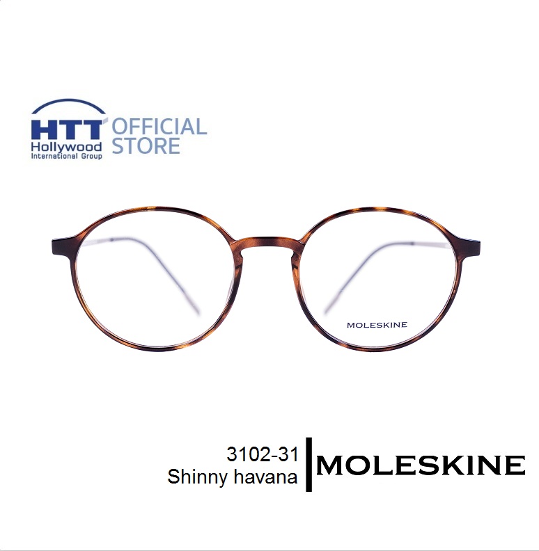 Blue light blocking glasses MOLESKINE Blue Cut MR3100 Havana