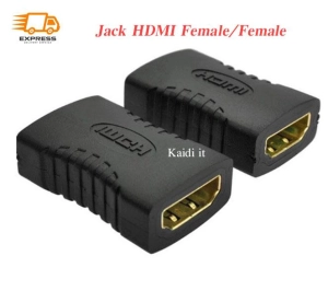 ภาพหน้าปกสินค้าKaidi หัวต่อ HDMi Female to Female (เมีย-เมีย) 1080P ต่อกลาง ,ต่อยาว สาย HDMi จำนวน 1 หัว ที่เกี่ยวข้อง