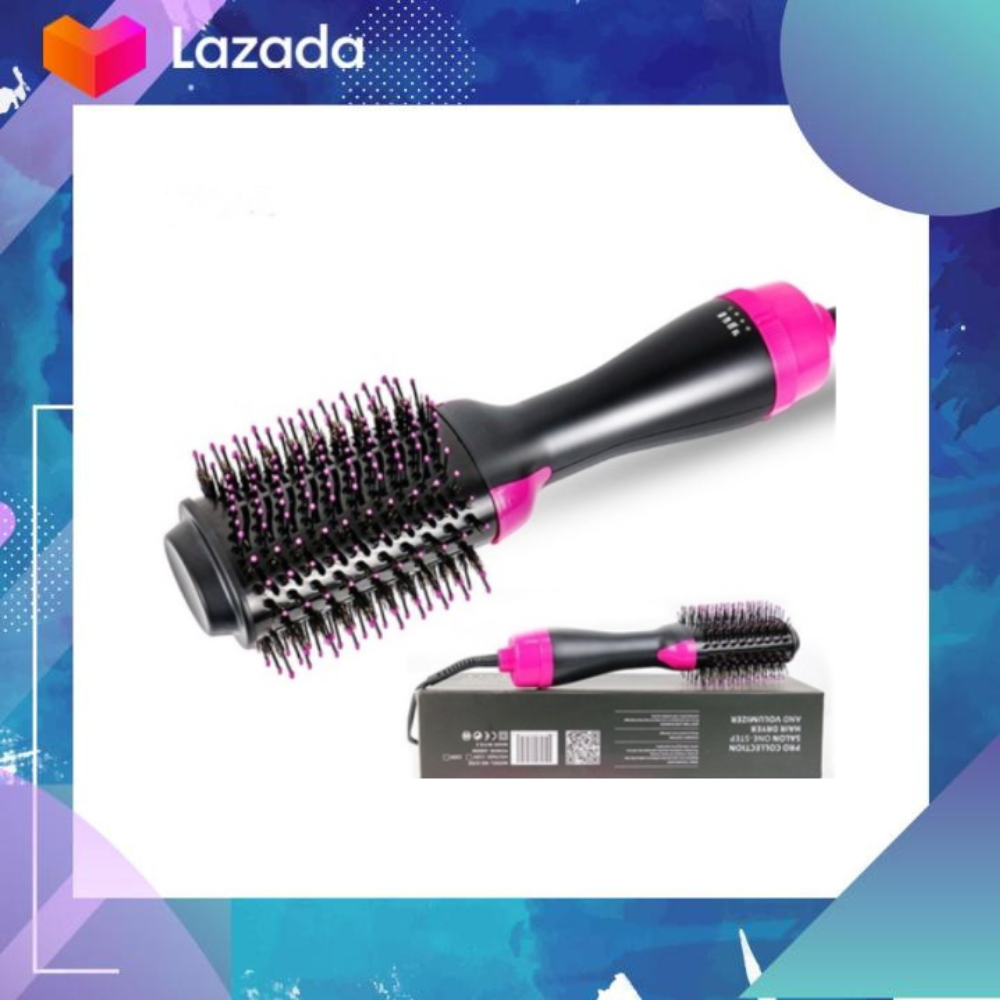 หวีไดร์ แปรงไดร์ One Step Hair Dryer and Styler 4in1 ไดร์ตรง เป่าแห้งทำวอลลุ่ม ราคา 129 บาท*ส่งฟรี