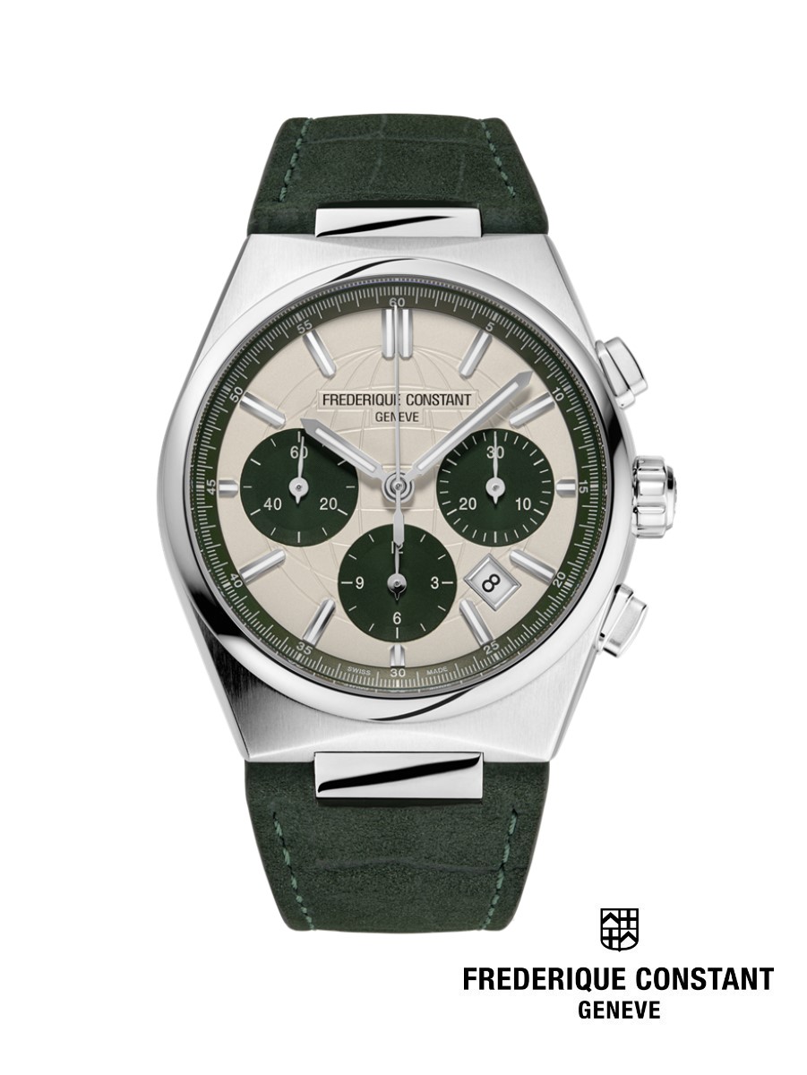 Frederique Constant นาฬิกาข้อมือผู้ชาย Automatic FC-391SGR4NH6 Limited Edition Highlife Chronograph Men’s Watch ราคา 119,700 บาท*ส่งฟรี