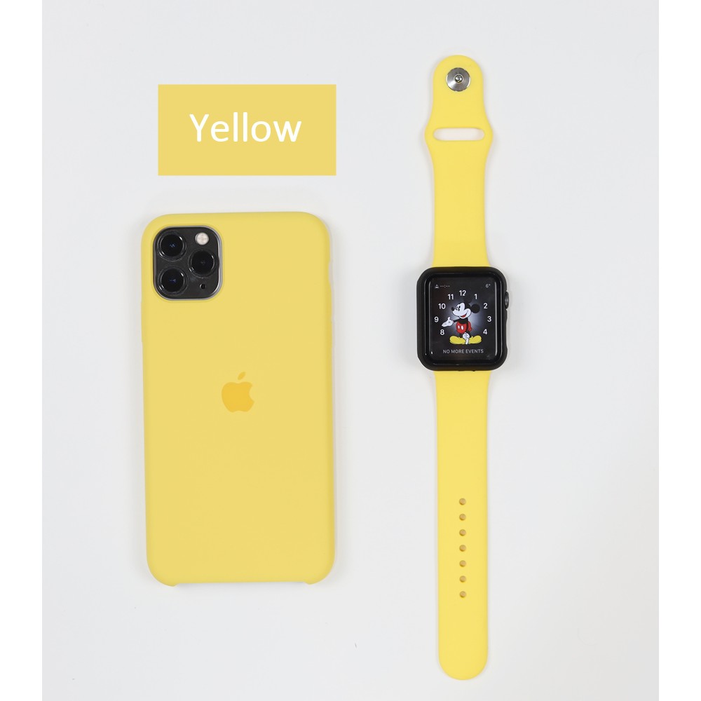 ?พร้อมส่งจากกรุงเทพ? สาย Apple Watch สีพื้น Size38/40 ความยาว S/M,M/L