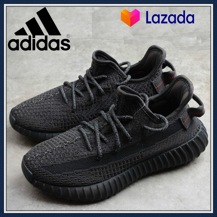 Adidas yeezy boost 350 v2 รองเท้ากีฬาน้ำหนักเบารองเท้าลำลองสวมใส่สบายดูดซับแรงกระแทกรองเท้าผู้ชายรองเท้าผู้หญิง running shoes