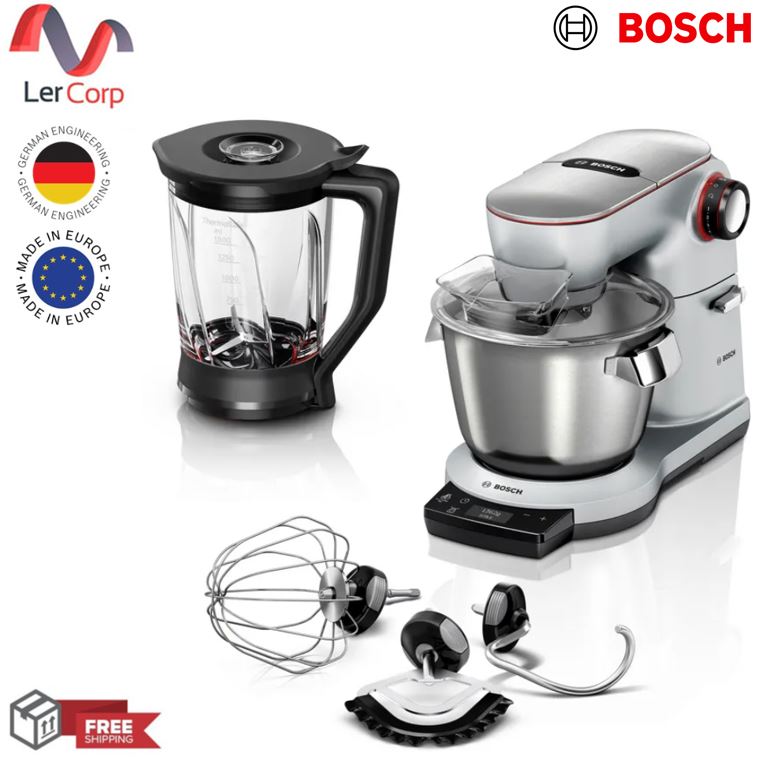 (BOSCH) เครื่องตีแป้งอเนกประสงค์ กำลังไฟ 1500 วัตต์ สีเงิน รุ่น MUM9YX5S12 ราคา 61,490 บาท*ส่งฟรี
