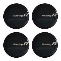 ราคาต่อ 4 ดวง สติกเกอร์ ENKEI RACING R RS05RR Revolution เอ็นไก สติกเกอร์เรซิน sticker rasin ขนาด 64 มิล