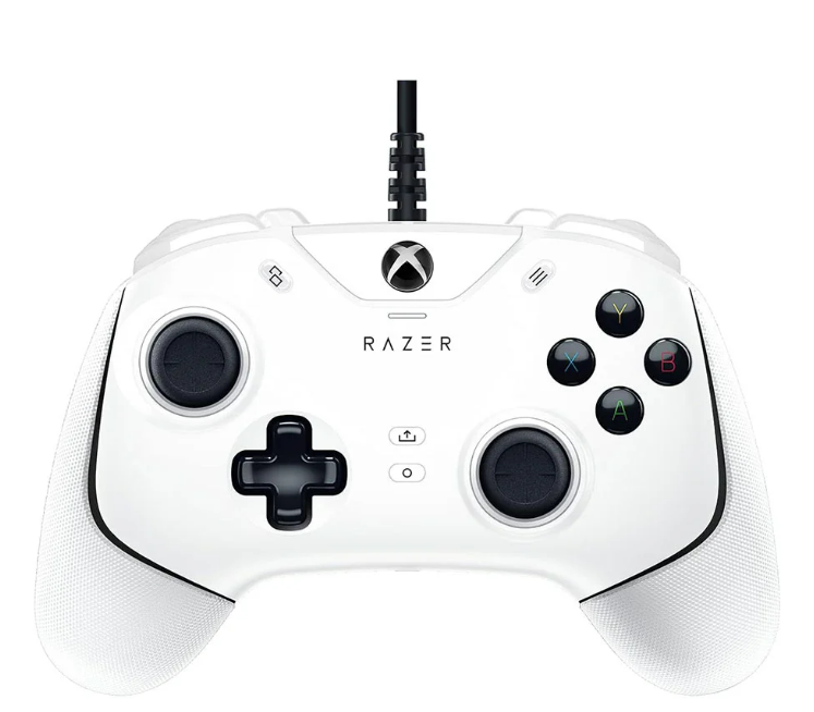 อุปกรณ์ควบคุมคำสั่ง CONTROLLER RAZER WOLVERINE V2 WHITE Works with Xbox One, Xbox Series X|S or PC ราคา 8,900 บาท*ส่งฟรี
