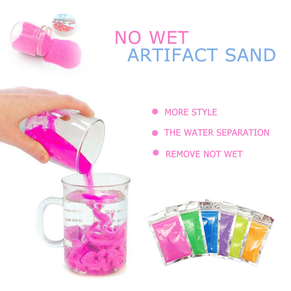 DIY ไม่เปียกทรายมายากลของเล่นทำมือปลอดสารพิษ Magic หินทรายดาวอังคารการศึกษาของเล่นสำหรับเด็กของขวัญ