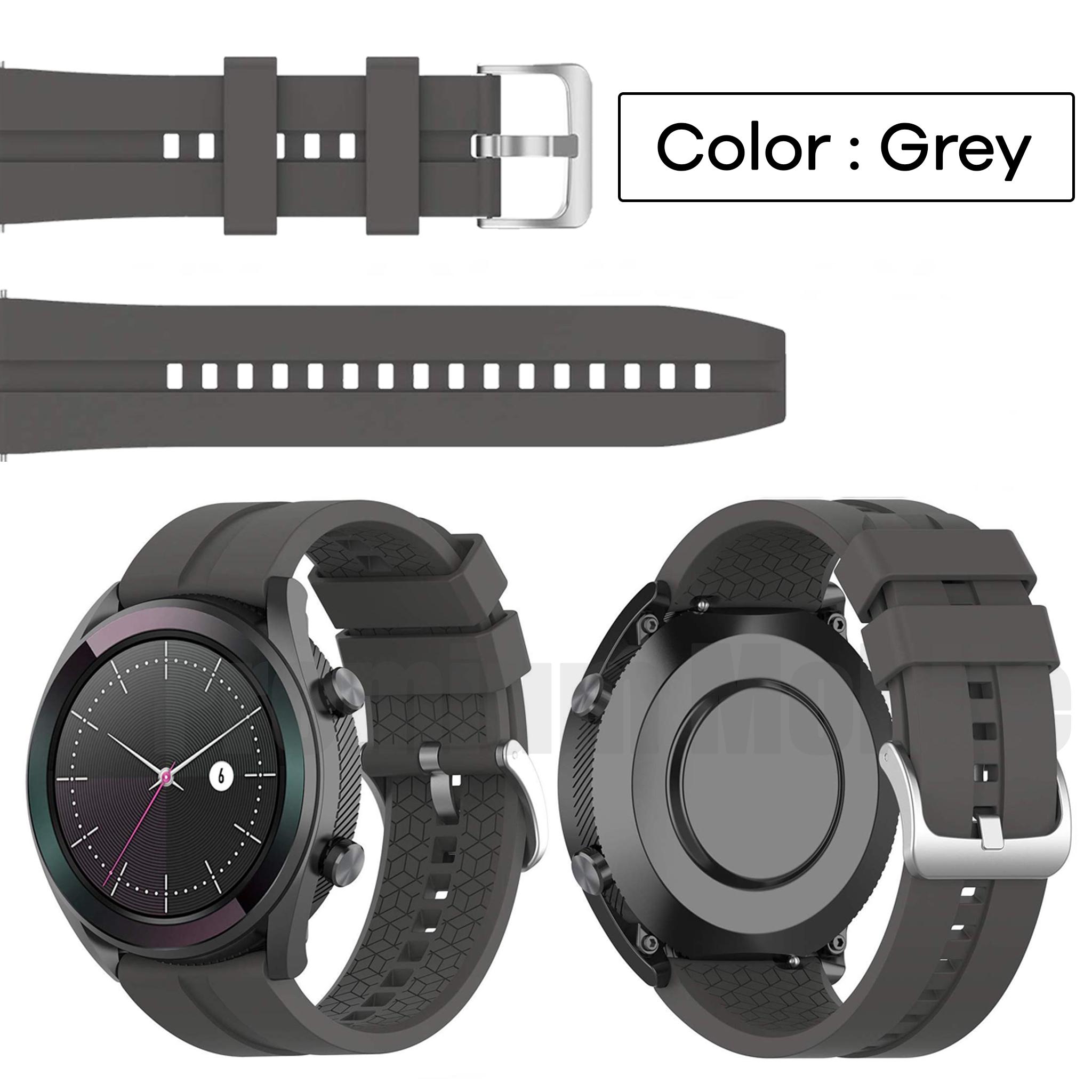 สายนาฬิกา Huawei Watch Silicone V.1 Watch Band For / GT /GT2 42 mm/46 mm สายซิลิโคนอย่างดี สวย เรียบหรู ดูดี แข็งแรง