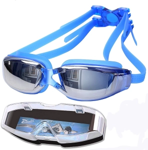 สินค้า Womdee ผู้หญิงผู้ชาย Anti FOG UV ป้องกันการเล่นเซิร์ฟการว่ายน้ำ Goggles Professional แว่นตากันน้ำ (เฉพาะแว่น)