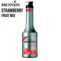 MONIN Strawberry Fruit Mix 1L. 6 bottle โมนิน สตรอว์เบอร์รี ฟรุ๊ตมิกซ์ 6 ขวด