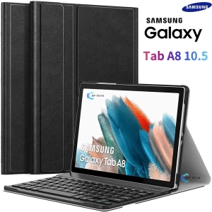 ภาพหน้าปกสินค้า[แป้นไทย] เคสคีย์บอร์ด Samsung Galaxy Tab A8 2022 10.5 นิ้ว SM-X205 SM-X200 Keyboard Case English/Thai ที่เกี่ยวข้อง