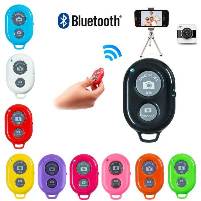 บลูทูธรีโมทคอนโทรล Bluetooth Wireless Phone Camera Shutter Remote Control For Selfie Stick Monopod