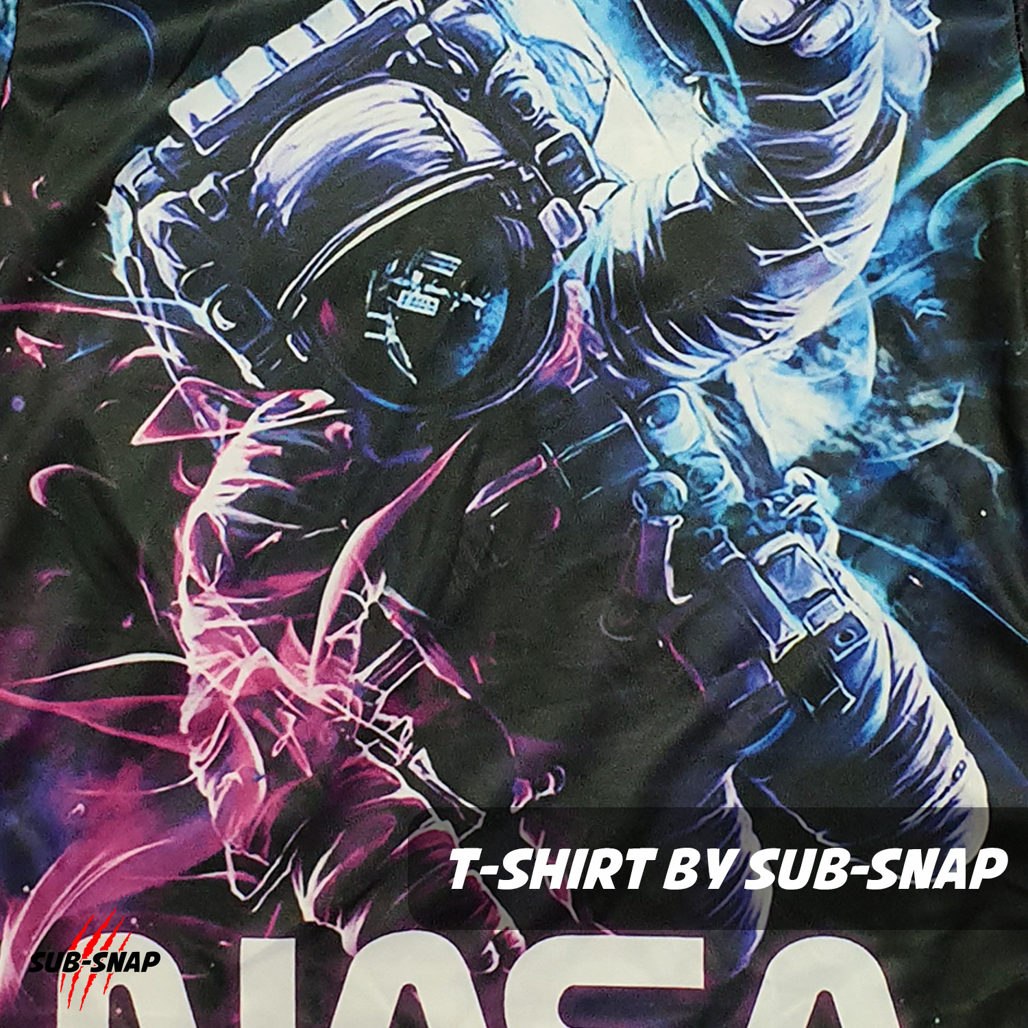 รูปภาพเพิ่มเติมเกี่ยวกับ SnapCat SK007 เสื้อยืดเด็กอายุ 4-10 ปี, ลาย NASA Graphic เสื้อแฟชั่นเด็ก(ใหญ่)