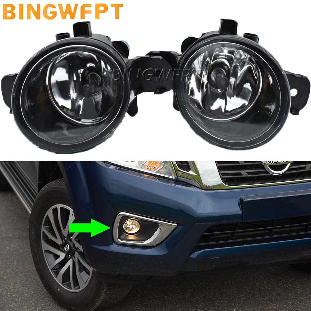 LED White Yellow Fog Lights Headlights Lamp DRL H11 12V For Nissan Frontier D23 NP300 Frontier Navara 2015 2016 2017 2018 2019 ราคา 1,074 บาท*ส่งฟรี