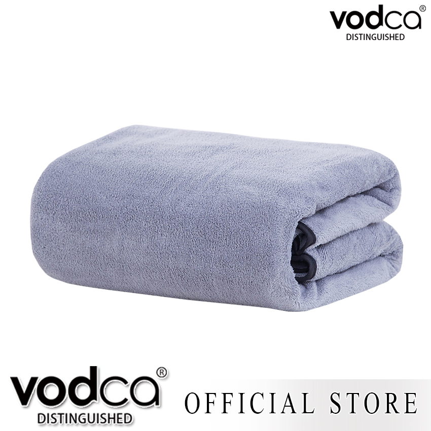 Vodca-ผ้าขนหนูอาบน้ำ ผ้าเช็ดตัวใหญ่ ผ้าหนานุ่ม ซับน้ำดี แห้งไว (ขนาด 90 x 180 เซนติเมตร) รุ่น WD-T180 พร้อมส่งจากไทย ราคา 152 บาท*ส่งฟรี