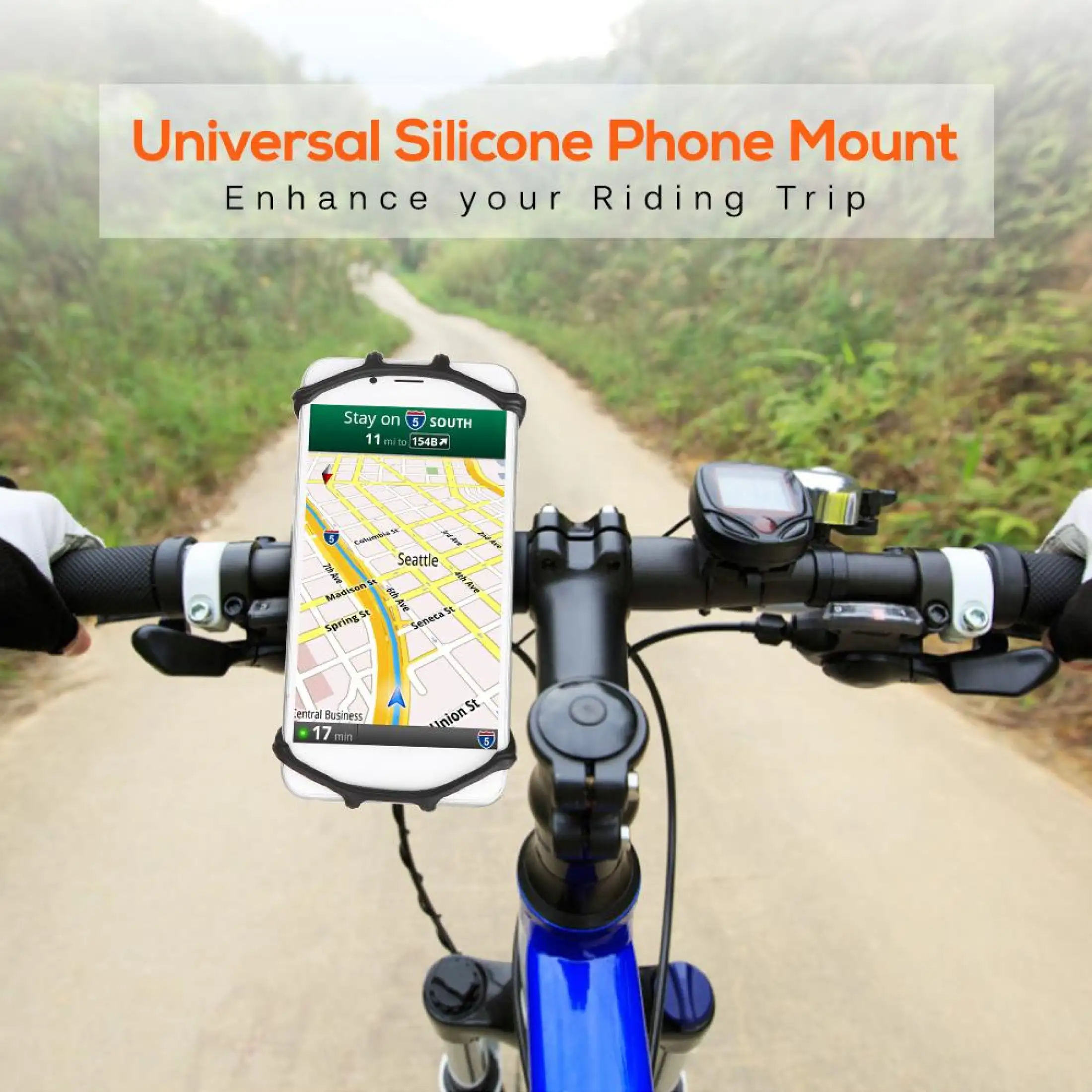 universal bicycle phone mount