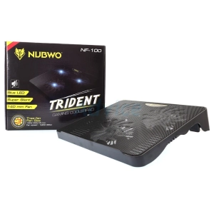 สินค้า พัดลมโน๊ตบุ๊ค NUBWO Cooler Pad รุ่น Trident NF100 (3Fan)