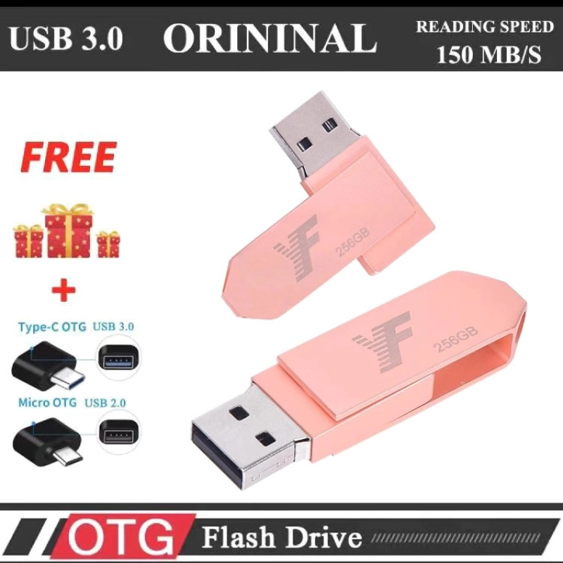 ภาพหน้าปกสินค้าแฟลชไดร์ฟ แฟลชไดร์ Flash drive Flashdrive 8 GB 16GB 32GB 64 GB 128GB 256GB ดิสก์ U อุปกรณ์จัดเก็บข้อมูล ของแท้ความเร็วสูงUSB3.0