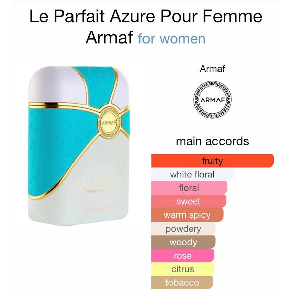 Le Parfait Azure Pour Femme Armaf perfume - a fragrance for women