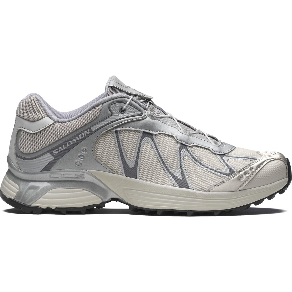 รองเท้าผ้าใบผู้หญิง รองเท้าสนีกเกอร์เสริมส้นน้ำหนักเบา Salomon XT-WHISPER รองเท้าผ้าใบ UNISEX SPORTSTYLE L47801400 Official Store