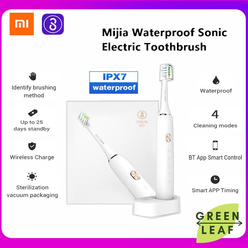 แปรงสีฟันไฟฟ้า ทำความสะอาดทุกซี่ฟันอย่างหมดจด เพชรบูรณ์ Xiaomi SOOCAS X3 Sonic Electronic Toothbrush  แปรงสีฟันไฟฟ้า