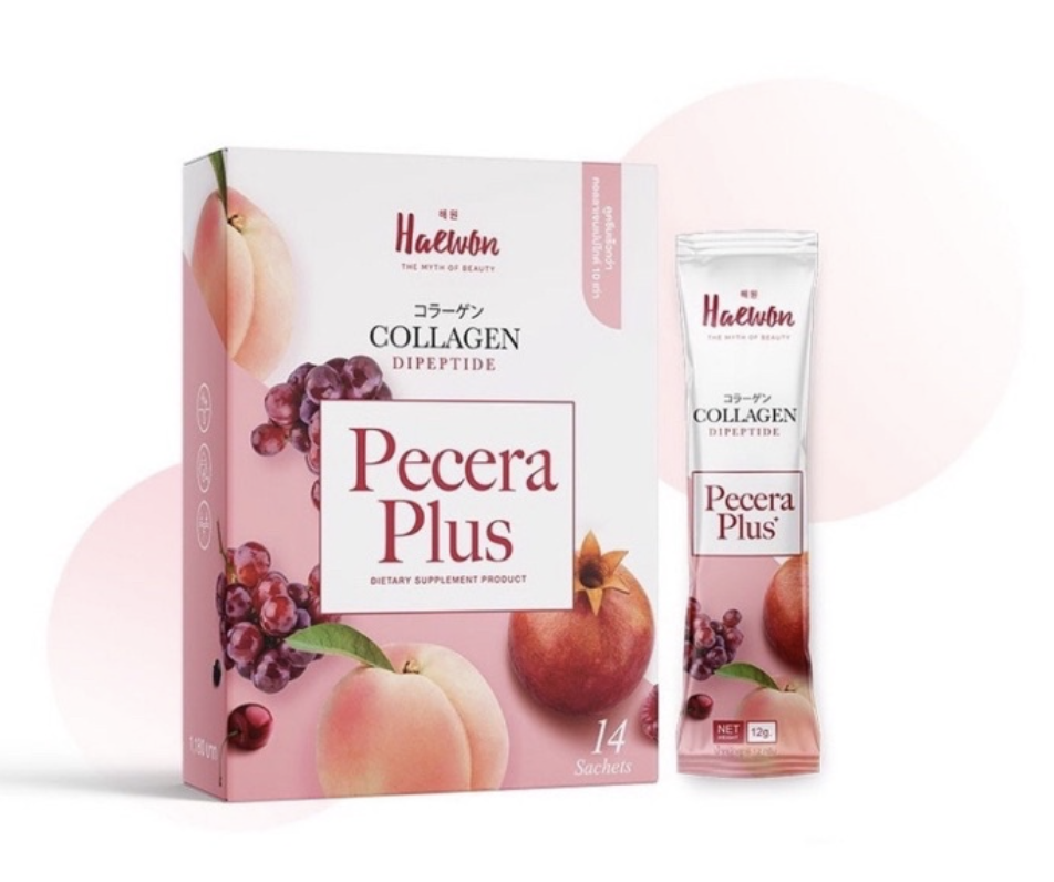 HAEWON แฮวอน คอลลาเจน พีเซร่าพลัส Pecera Plus collagen ราคา 590 บาท*ส่งฟรี