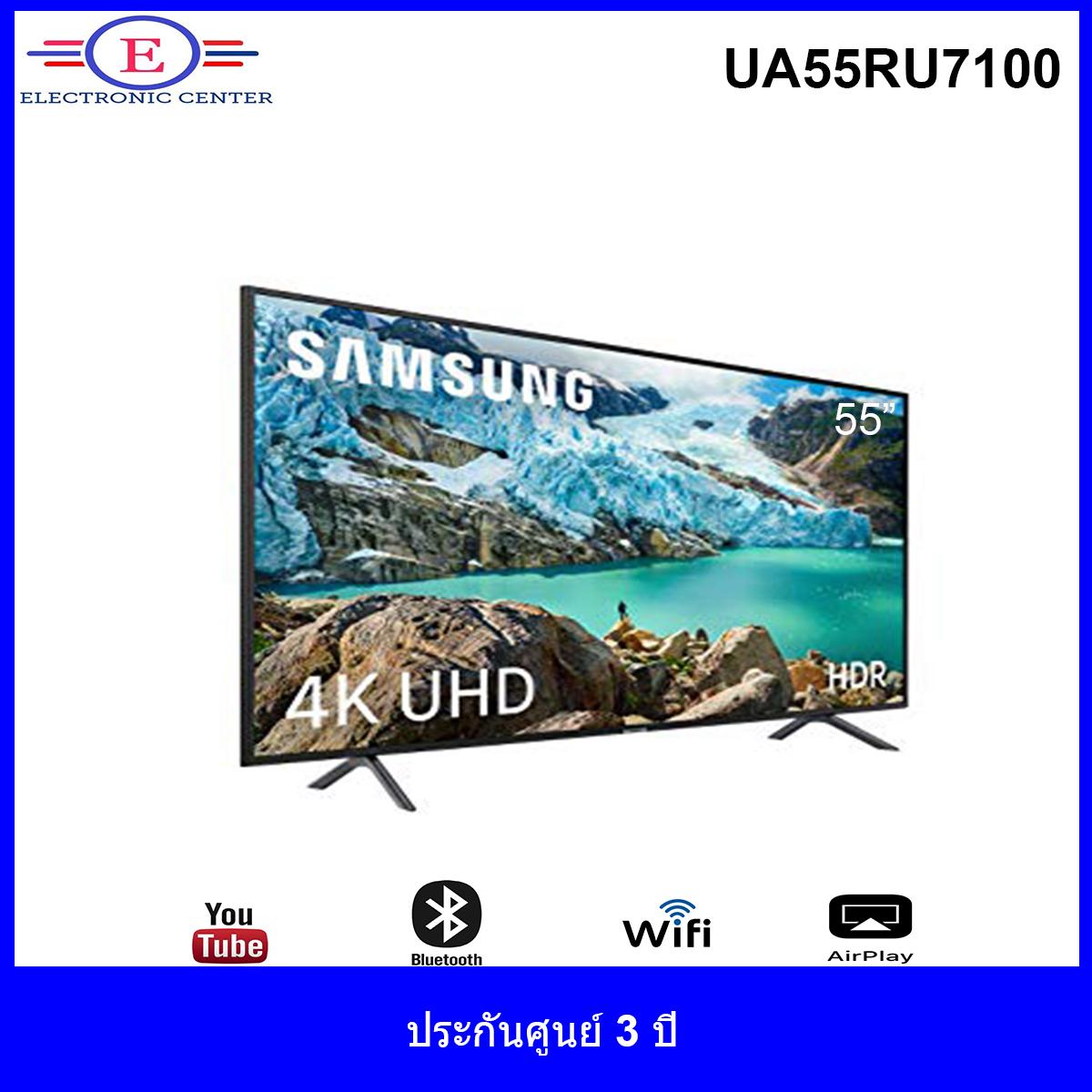 SAMSUNG Smart 4K UHD TV RU7100 ขนาด 55 นิ้ว รุ่น 55RU7100 รุ่นปี 2019