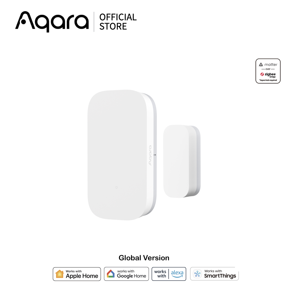 Aqara เซ็นเซอร์อัจฉริยะสำหรับประตูและหน้าต่าง Aqara Door and Window Sensor T1 ราคา 590 บาท*ส่งฟรี