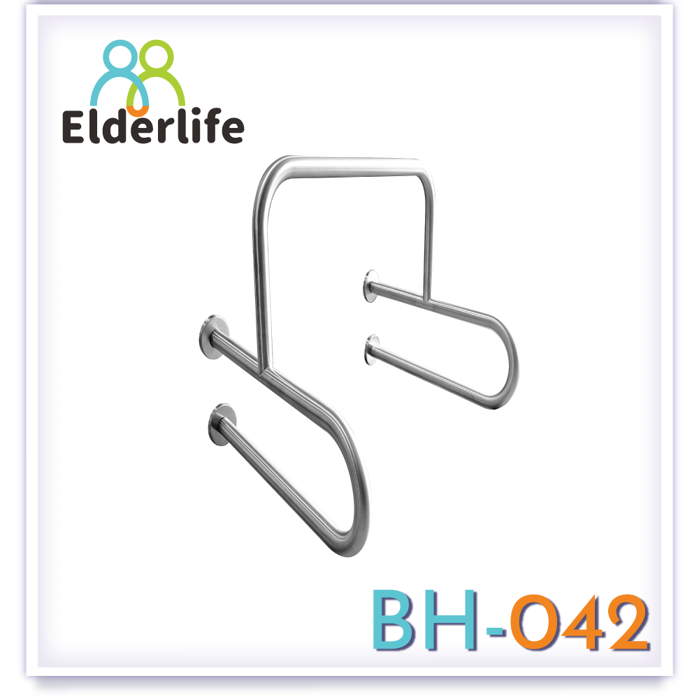 ราวจับผู้สูงอายุ Elderlife ราวจับกันลื่น สำหรับโถปัสสาวะชาย รุ่น BH-042 - ยี่ห้อ elderlife ราคา 4,250 บาท*ส่งฟรี