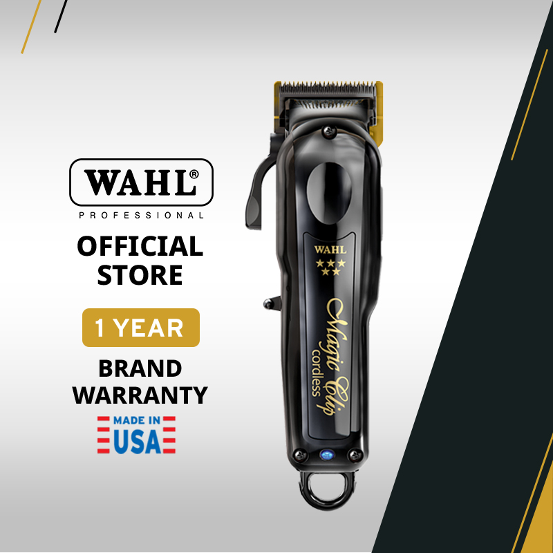 Wahl 5-Star Black Magic Clip - แบตเตอร์เลี่ยน, ปัตตาเลี่ยน, ที่กันขอบ, เครื่องตัดผม, Hair Clipper ราคา 5,000 บาท*ส่งฟรี