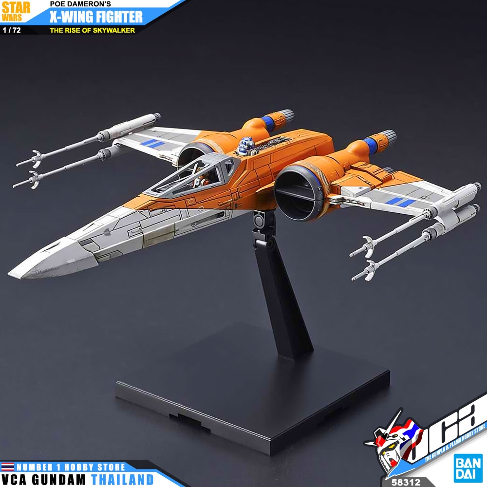 1/72 POES X-WING FIGHTER STAR WARS : THE RISE OF SKYWALKER