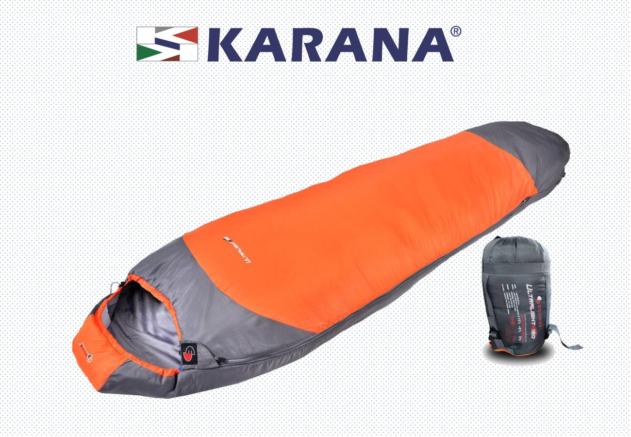 KARANA Ultralight 150 Sleeping Bag #Orange ราคา 1,595 บาท*ส่งฟรี