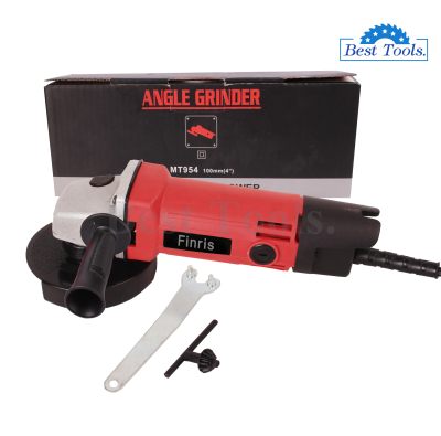Finris เครื่องเจียร์ เครื่องเจียร์ไฟฟ้า ลูกหมู 4 นิ้ว1000W รุ่นMT954 พร้อมด้ามจับ และฝาครอบป้องกัน Finris เครื่องเจียร์ เครื่องเจียร์ไฟฟ้า ลูกหมู 4 นิ้ว1000W รุ่นMT954 พร้อมด้ามจับ และฝาครอบป้องกัน