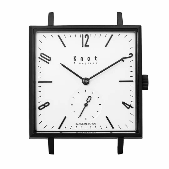 KNOT | นาฬิกาข้อมือ Square Small Second ของแท้ (ผลิตในประเทศญี่ปุ่น ) Made in Japan รุ่น SQ-32BKWH ราคา 6,450 บาท*ส่งฟรี