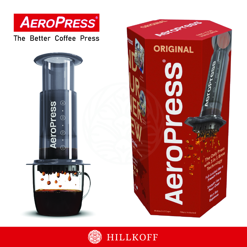 HILLKOFF : Aeropress coffee maker เครื่องชงกาแฟ ของแท้ จากอเมริกา ราคา 1,590 บาท*ส่งฟรี