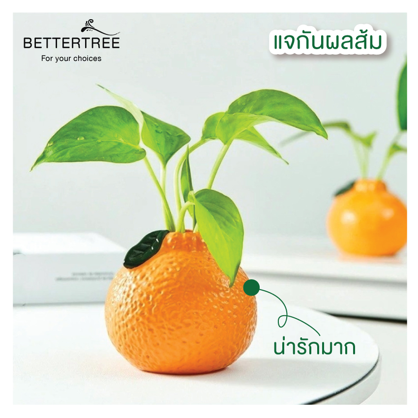 แจกันผลส้ม แจกัน แจกันดอกไม้