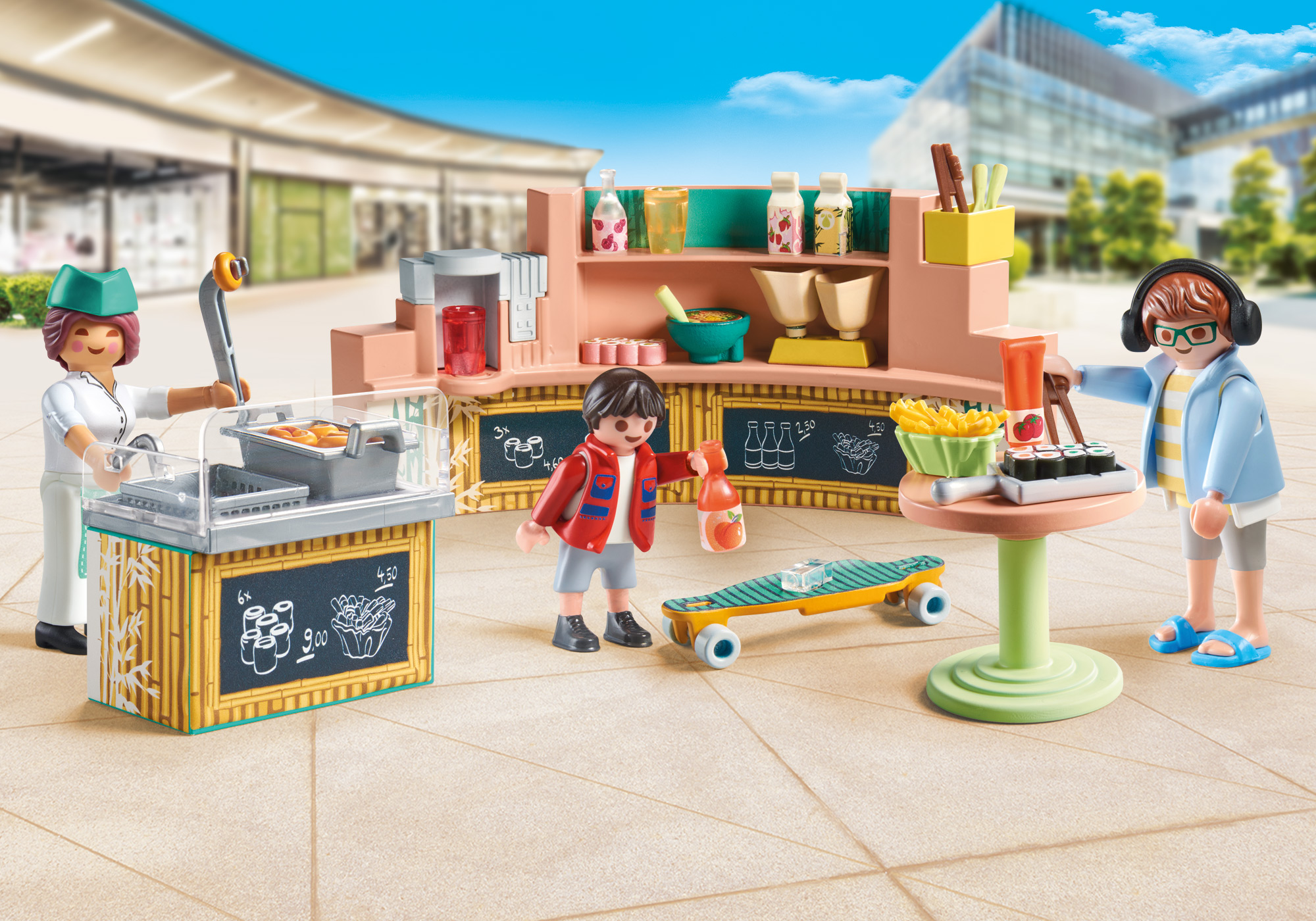 Playmobil 71538 Shopping Food Lounge Shopping Restaurant ราคา 842 บาท*ส่งฟรี