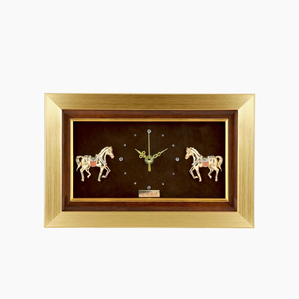 กรอบรูปนาฬิกาม้าคู่มงคล ราคา 6,390 บาท*ส่งฟรี