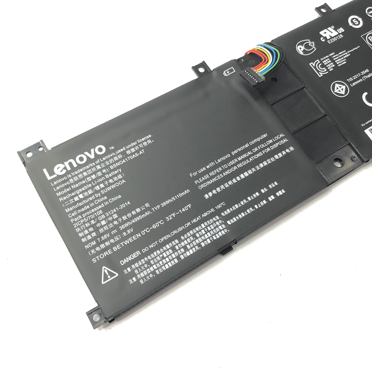 คำอธิบายเพิ่มเติมเกี่ยวกับ แบตเตอรี่ โน๊ตบุ๊ค Battery Notebook Lenovo Miix 520-12IKB 510-12IKB Series 7.68V