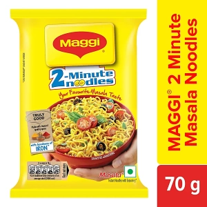 ภาพหน้าปกสินค้าMaggi Noodles (Indian Mama) ก๋วยเตี๋ยวมาม่าอินเดีย 70g ซึ่งคุณอาจชอบราคาและรีวิวของสินค้านี้