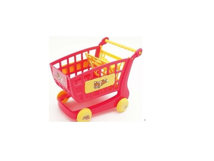 Rilakkuma Trolley Playset ตะกร้ารถเข็นช๊อปปิ้งริลัคคุมะ ราคา 455 บาท*ส่งฟรี