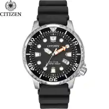 ภาพขนาดย่อสินค้าCitizen light kinetic energy series black plate นาฬิกาดำน้ำเทรนด์แฟชั่นเทปนาฬิกาผู้ชายนาฬิกาสปอร์ต
