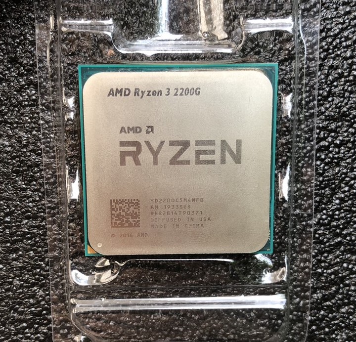 Ryzen Cpu Ryzen 2200 G 2200g Processor Amd Ryzen 2200g