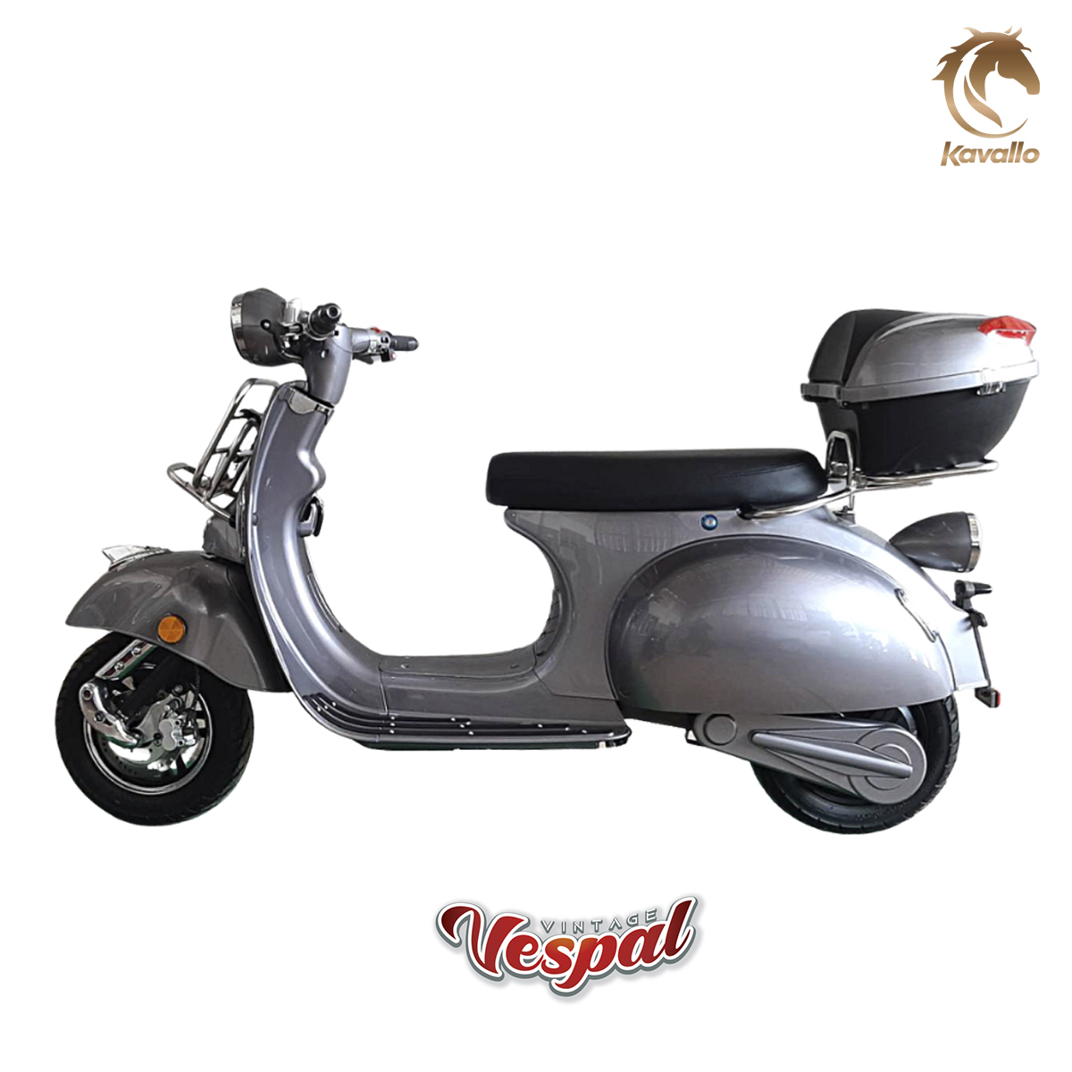 Electric motorbike Kavallo 3000W model Vespal Gray color ราคา 72,000 บาท*ส่งฟรี