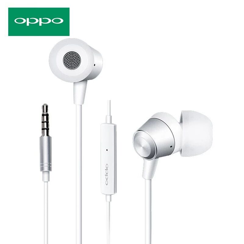 มุมมองเพิ่มเติมของสินค้า OPPO หูฟัง ของแท้ เสียงอย่างดี ฟังเพราะ ฟังเพลิน คุยสายได้ มี ไมโครโฟน หูฟังเอียร์บัด In-ear Headphones รุ่น MH130 (สีขาว) หูฟังเสียงดี ใช้ได้กับมือถือ ทุกรุ่น คอมพิวเตอร์